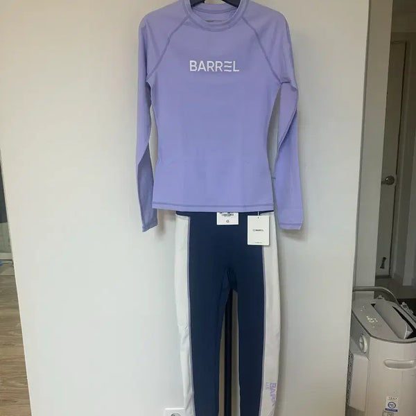 [BUNJANG] Barrel Rash Guard + Water Leggings Swimwear Set (Size S) / 배럴  래쉬가드   +워터레깅스  수영복 _S사이즈 (새상품)