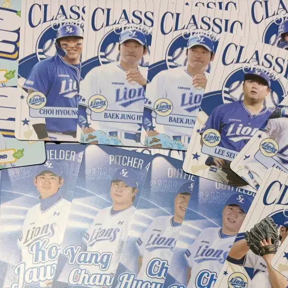 [BUNJANG] Samsung Lions Classic All-Star Baek Jung-hyun Photocard / 삼성라이온즈 클래식 올스타 포토카드 교환/판매 정가양도