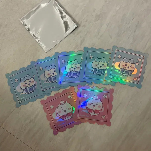 [BUNJANG] Chiikawa Shanghai Hologram Sticker Set / 치이카와 상하이 홀로그램 스티커
