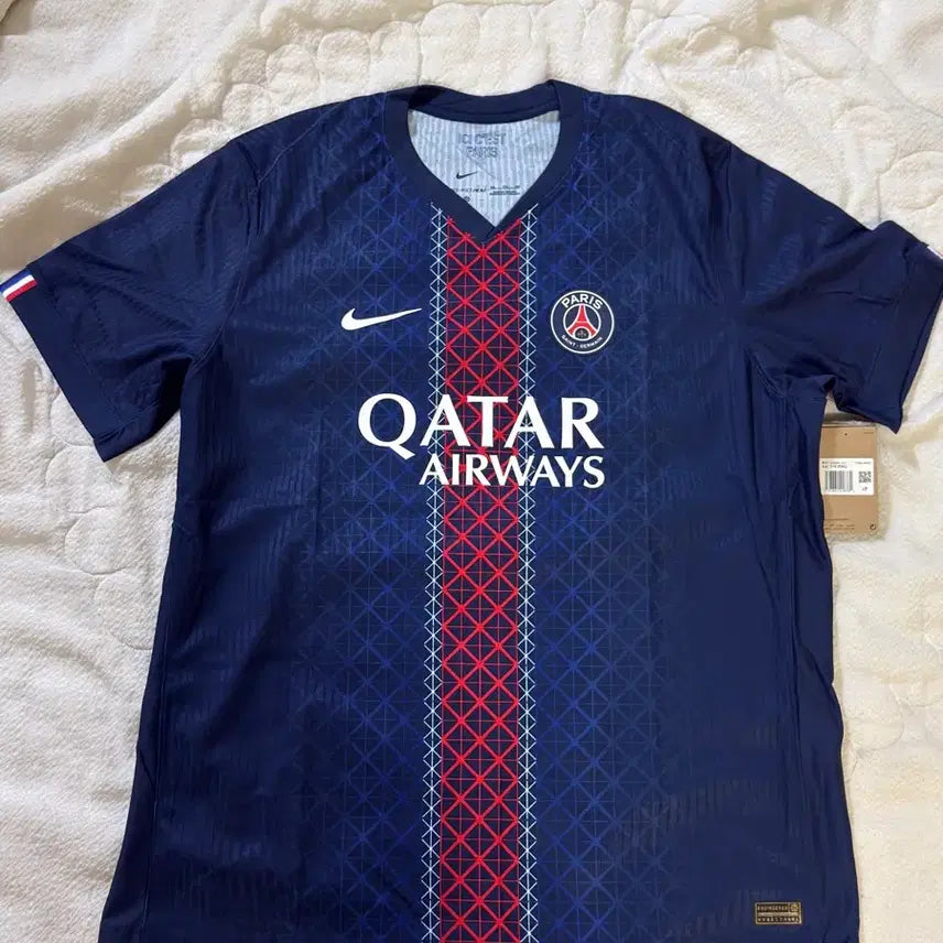 [BUNJANG] Paris Saint-Germain 25-26 Champions League Authentic Home Jersey (2XL) / 25-26 파리생제르망 챔스 우승 홈 유니폼 어센틱 팝니다.