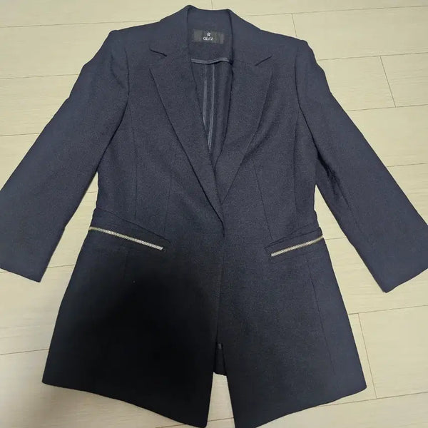 [BUNJANG] Abfz Navy Summer Women's Jacket Size 55 / abfz 네이비 여름용 여성자켓 55사이즈