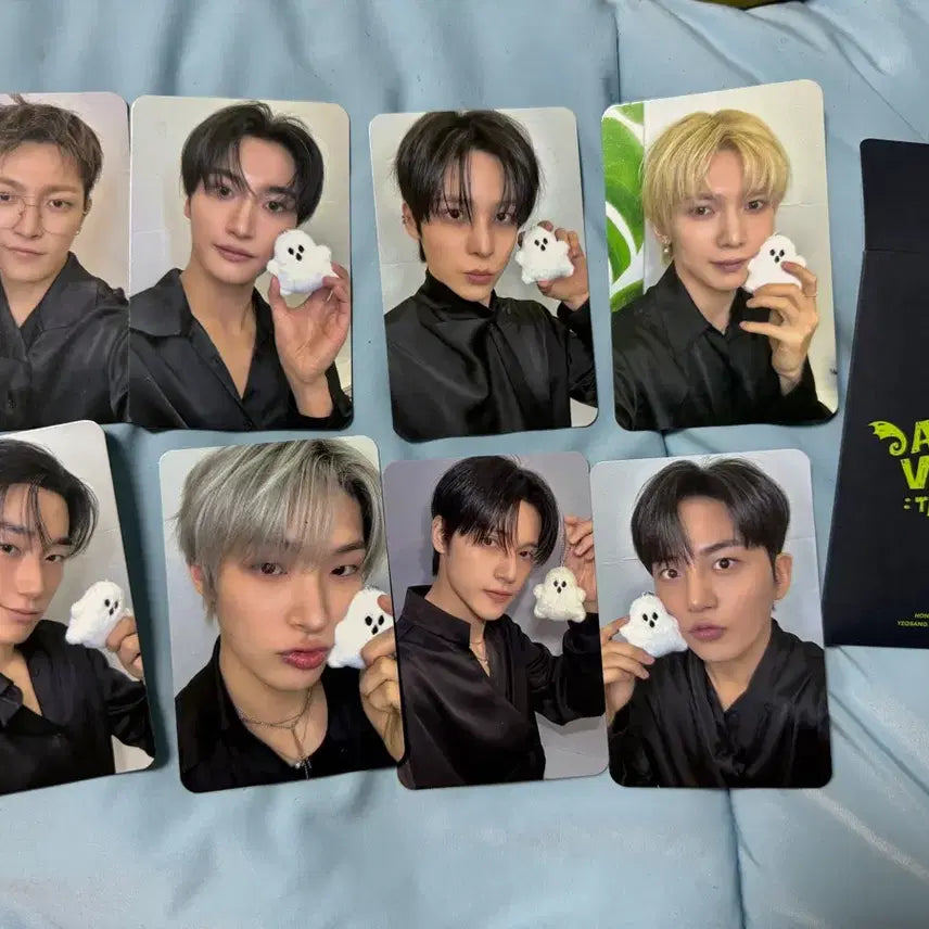 [BUNJANG] ATEEZ Fanmeeting Photocard & Lucky Draw Set / 에이티즈 팬미팅 포카+ 복주머니