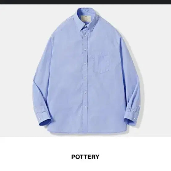 [BUNJANG] Pottery Signature 80s Comfort Shirt / 포터리 컴포트 셔츠 시그니처