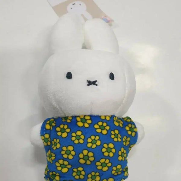 [BUNJANG] Miffy Flower Pattern Doll Keychain / 미피 꽃무늬 인형 키링