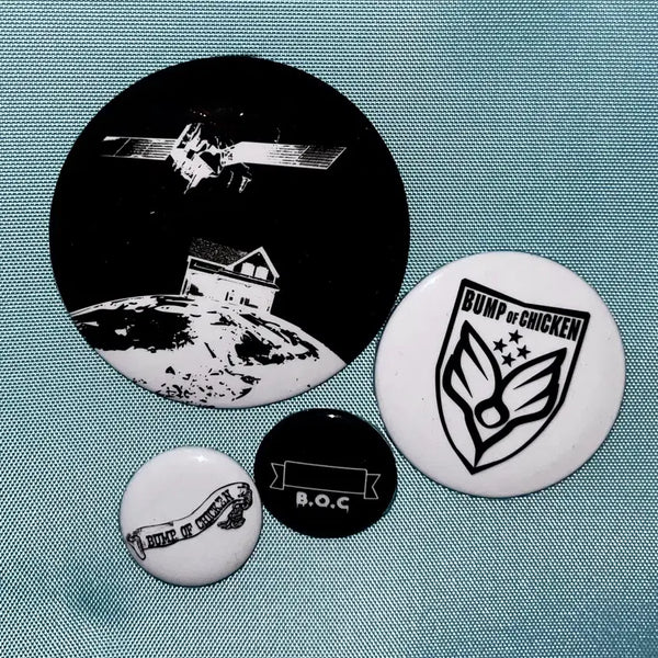 [BUNJANG] Bump of Chicken Official Badge Bundle Set / 범프오브치킨 공식 캔뱃지 굿즈 일괄