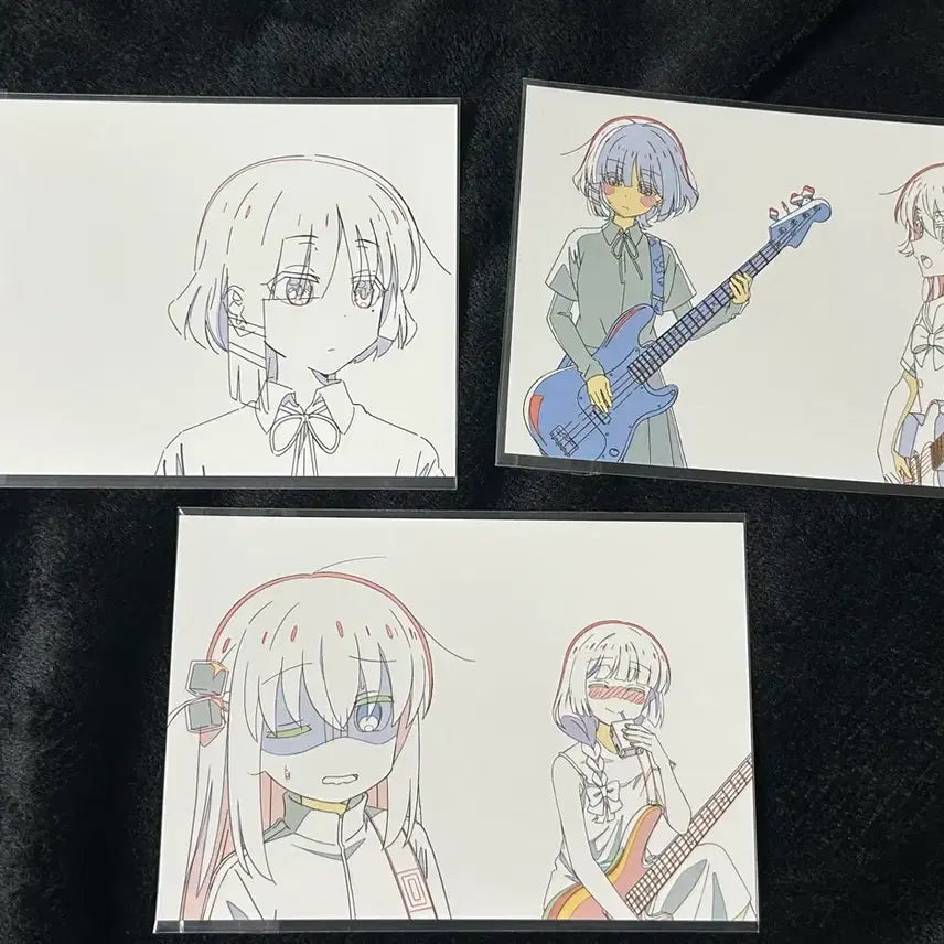[BUNJANG] Bocchi the Rock! Yamada Ryō & Gotō Hitori Original Art Postcard Bundle Set / 봇치더락 봇치더록 야마다 료 고토 히토리 원화 엽서 일괄