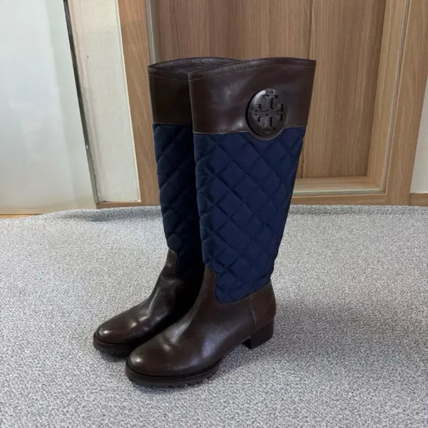 [BUNJANG] Tory Burch Quilted Leather Long Boots / 토리버치 부츠 5.5 225