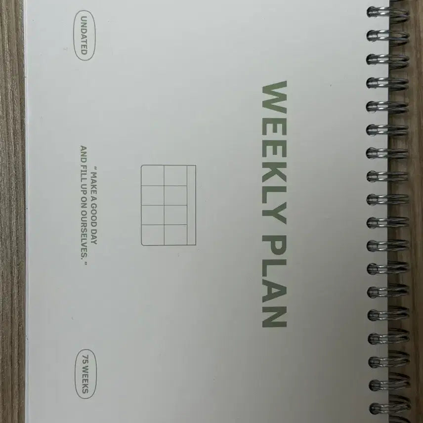 [BUNJANG] Weekly Study Planner / 스터디 주간 위클리 플래너