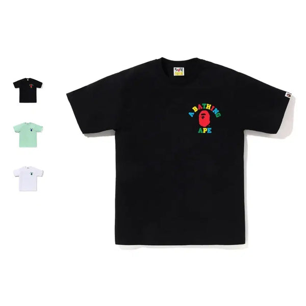[BUNJANG] BAPE Colors College ATS T-Shirt / 베이프 컬러즈 컬리지 ATS 반팔티