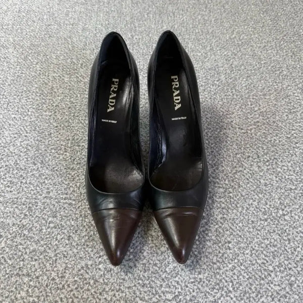 [BUNJANG] Prada Leather Heels / 프라다 구두 36 235-240