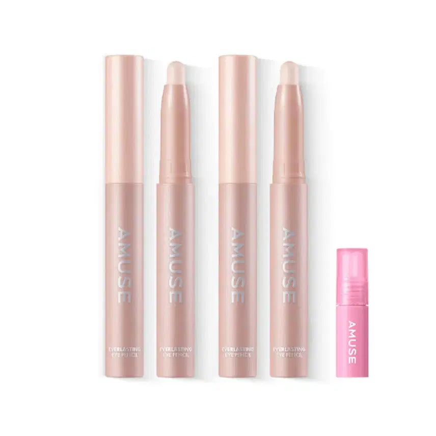 [BUNJANG] Amuse Everlasting Eye Pencil (2 Set) - Le Mauve, Taupe Cashmere / 2개세트)어뮤즈 에버래스팅 아이 펜슬 르모브, 토프캐시미어