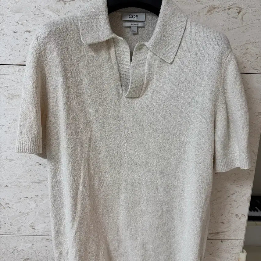 [BUNJANG] COS Short Sleeve Knit Off-White XS / COS 니트 반팔 오프화이트 XS사이즈