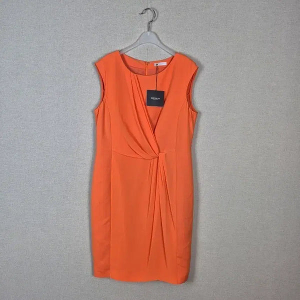 [BUNJANG] She's Made Orange Sleeveless Dress / (#77/택O새상품)쉬즈미스 오렌지 나시원피스