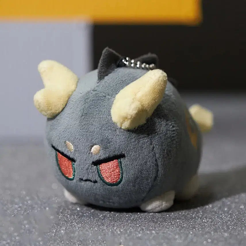 [BUNJANG] Arknights Ch'en Plush Doll Keychain / 명일방주 드래곤 버블 총웨 인형 누이 키링