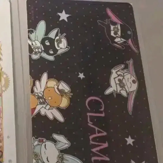 [BUNJANG] CLAMP Exhibition Mascot Version Card Cover Sticker / 클램프 전시 카드커버 스티커 판매(마스코트 버전)