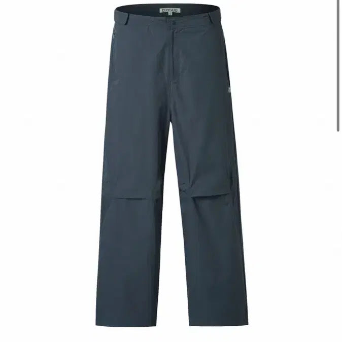 [BUNJANG] KOSEIO CURVE PINTUCK PANTS BLUE GREY / 코이세이오 팬츠 CURVE PINTUCK PANTS BLUE GREY