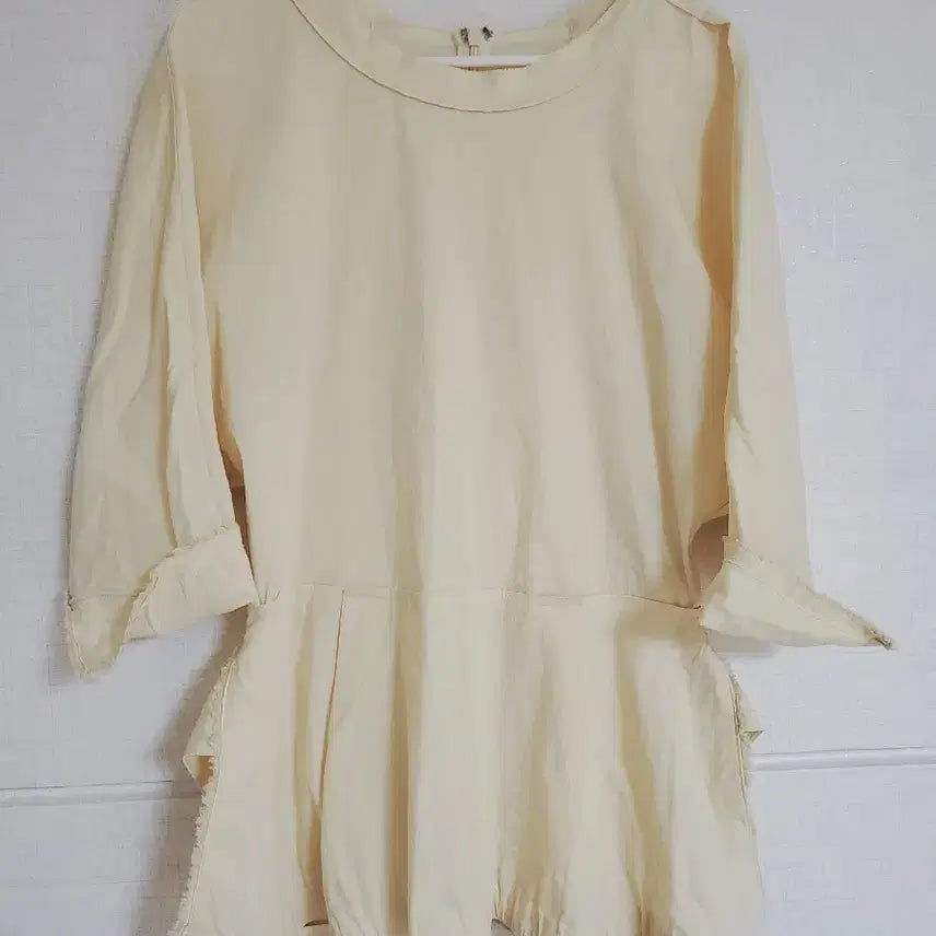 [BUNJANG] MINE Summer Short Sleeve Blouse Size 55 / [MINE]여름 반팔 블라우스 55사이즈
