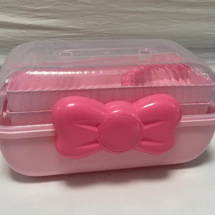 [BUNJANG] Hello Kitty Ribbon Princess Storage Box Jewelry Box Medicine Box / 헬로키티 리본 장식 공주 보관함 보석함 약통함 판매해요