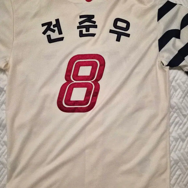 [BUNJANG] Lotte Giants Jeon Jun-woo 2026 Pro-Player Home Baseball Jersey / 롯데자이언츠 26 프페 홈 유니폼 전준우 100