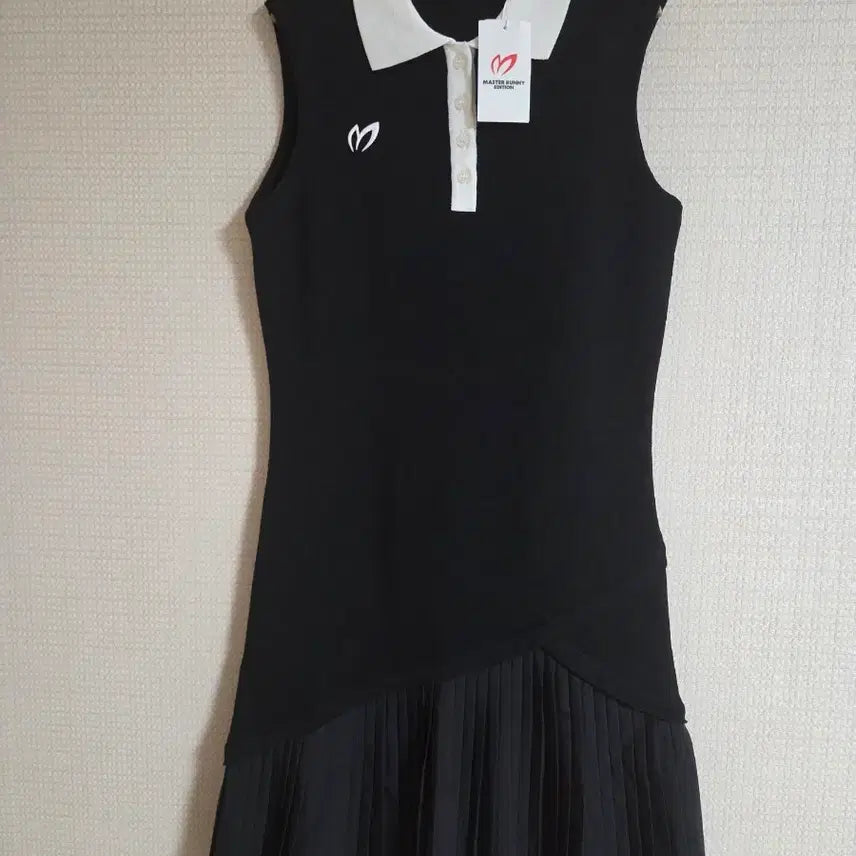 [BUNJANG] Master Bunny Women's Golf Dress Black / 마스터바니 여성 골프 원피스 블랙