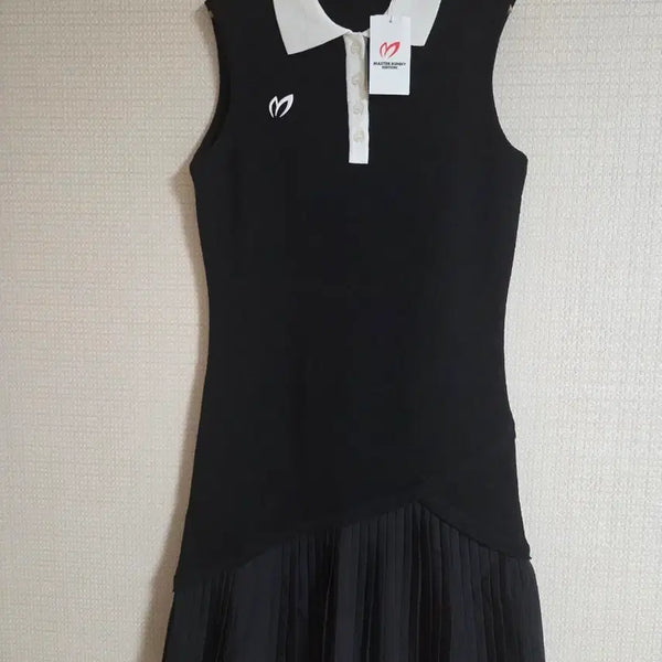 [BUNJANG] Master Bunny Women's Golf Dress Black / 마스터바니 여성 골프 원피스 블랙