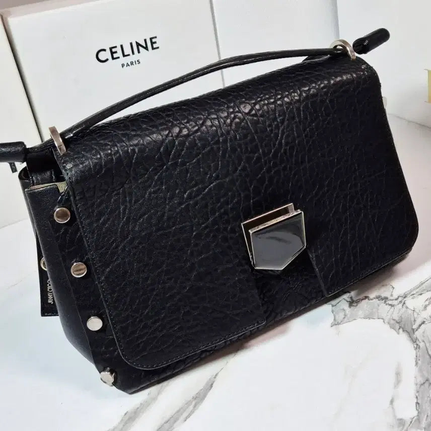 [BUNJANG] Jimmy Choo Rocket Studded Shoulder Bag Crossbody Bag / (정품) 지미추 로켓 스터드 장식 숄더백 크로스백여성가방