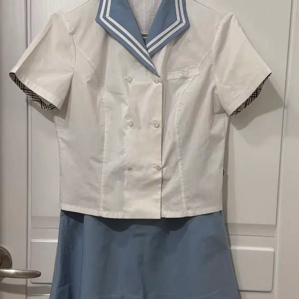 [BUNJANG] Sailor Uniform Style Summer Set / 세일러 교복st 하복 교복 세트