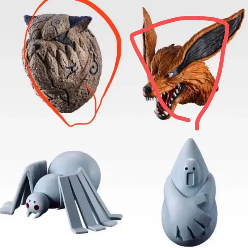[BUNJANG] Naruto Kurama & Harvest Figure Set / 나루토 F상 (쿠라마, 수확)
