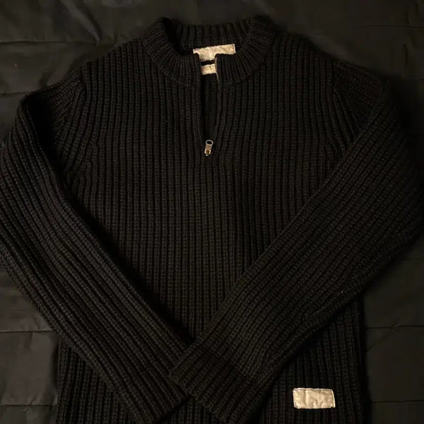 [BUNJANG] Polo Jeans Heavy Ribbed Wool Knit / 폴로 진스 골지 헤비 니트