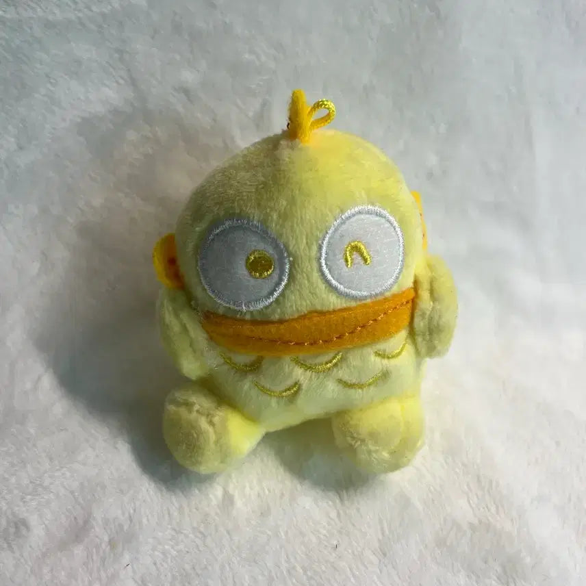 [BUNJANG] Hangyodon Pastel Doll Keychain Yellow / 한교동 파스텔 인형 키링 노랑