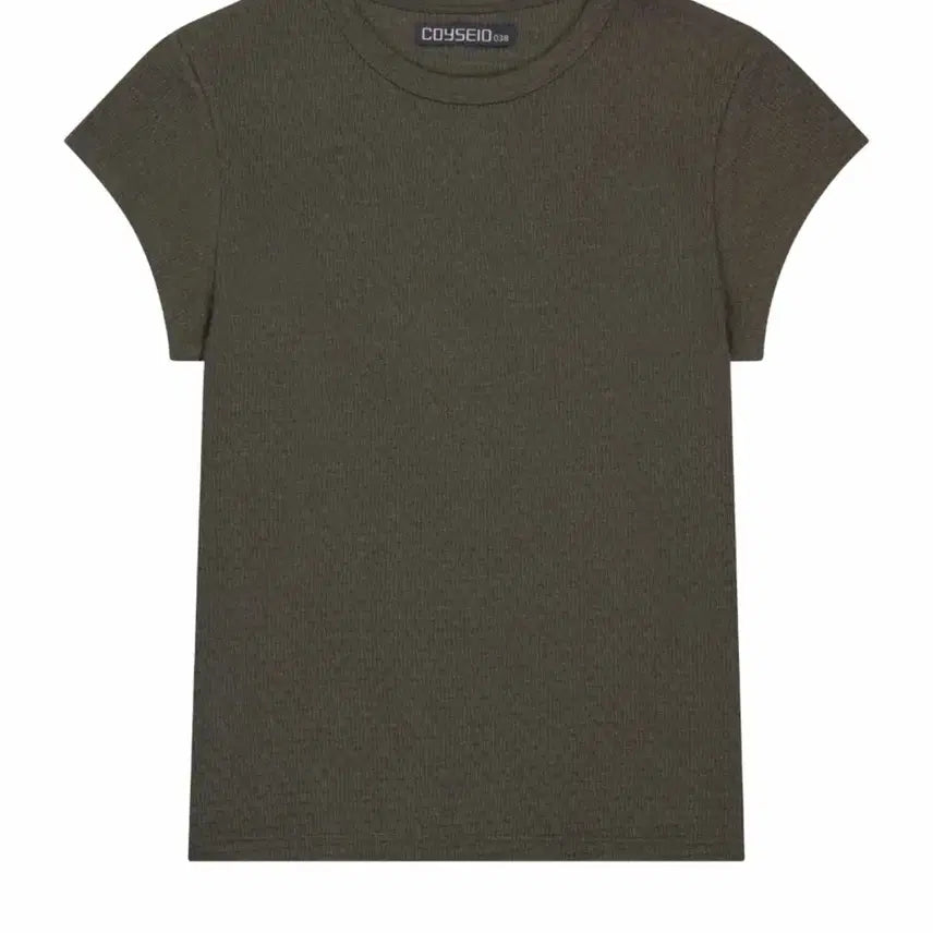 [BUNJANG] Koiseio 038 Pure Short Sleeve T-Shirt Charcoal / 코이세이오 038 퓨어 반팔티셔츠 차콜 / 모리걸빈티지오헤시오미세키서울
