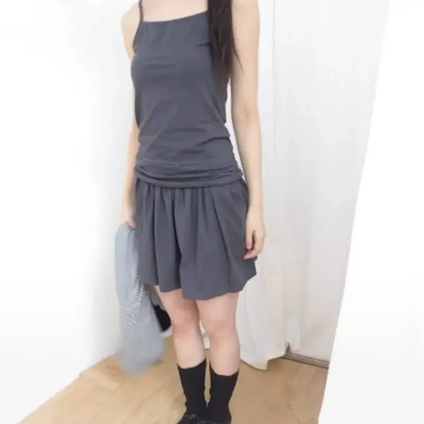 [BUNJANG] Hippiepi Mood Shirring Dress / 히피디피 뮤트 셔링 원피스 / 지그재그무신사모리걸빈티지오헤시오