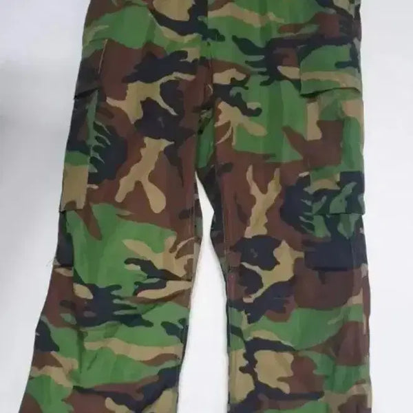 [BUNJANG] Frog Camouflage Combat Pants - Size 40/38 Equivalent / 개구리 군복 바지 얼룩무늬 전투복 작업복 100 40사이즈 일반바지 38사이즈