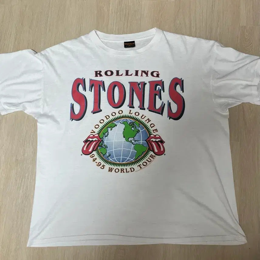 [BUNJANG] Rolling Stones Voodoo Lounge 90s Vintage T-Shirt / 롤링스톤즈 부두라운지 90s 빈티지 티셔츠