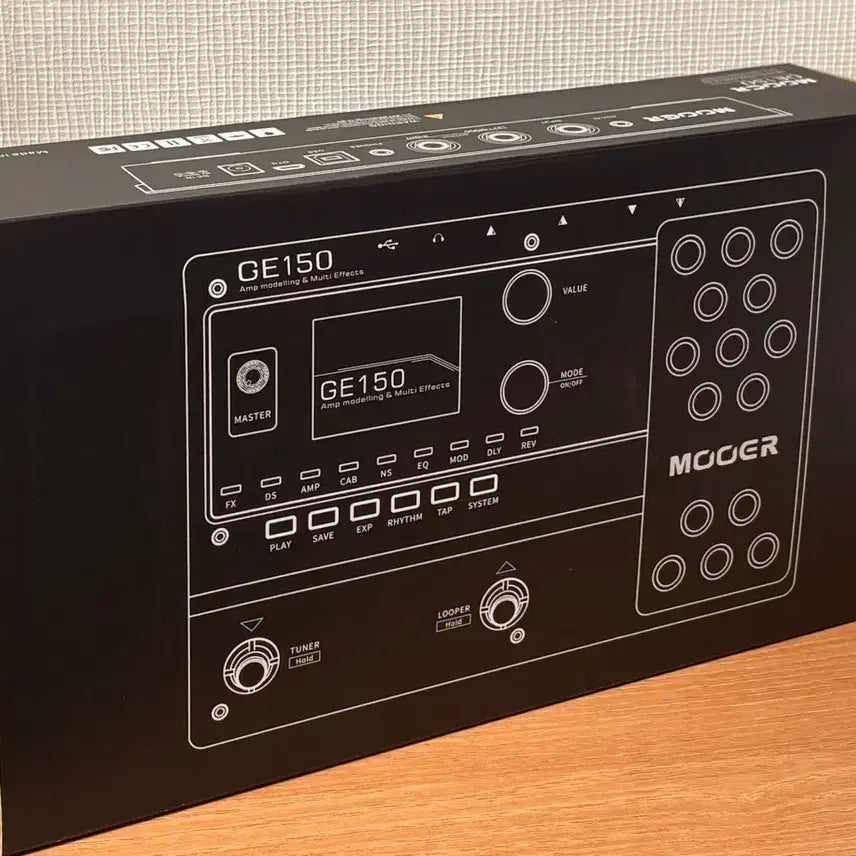[BUNJANG] Mooer GE150 Multi-Effects Pedal / 무어 GE150 멀티이펙터 mooer