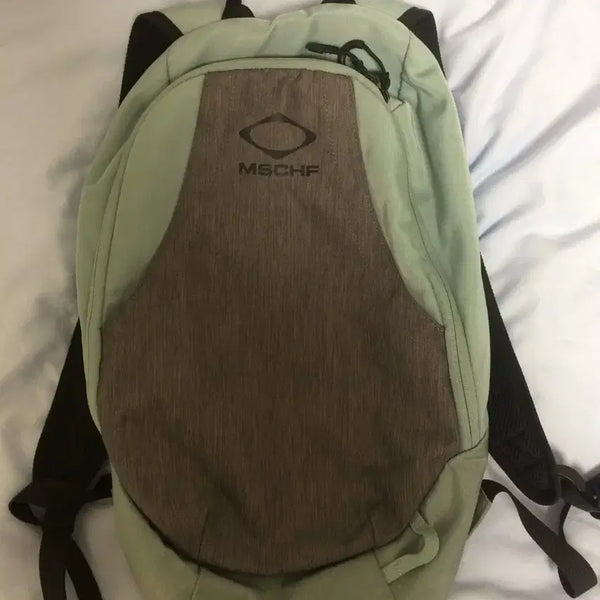 [BUNJANG] Mischief Rhombus Backpack Blue / 미스치프 롬버스 백팩 블루