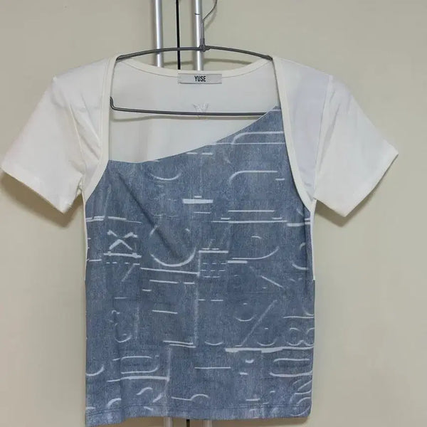 [BUNJANG] YUSE Short Sleeve T-Shirt / YUSE 반팔티셔츠