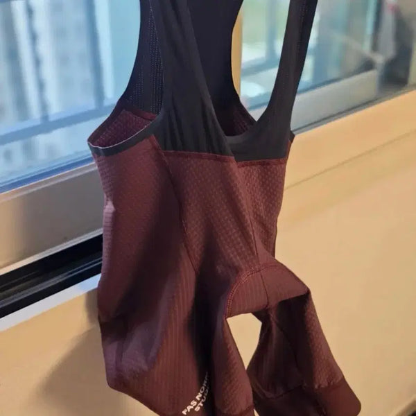 [BUNJANG] Panaroma Women's Bib Shorts XS Burgundy / 파노말 여성빕xs