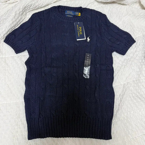 [BUNJANG] Polo Ralph Lauren Short Sleeve Knit Navy S / <새상품>폴로 반팔니트 네이비 s