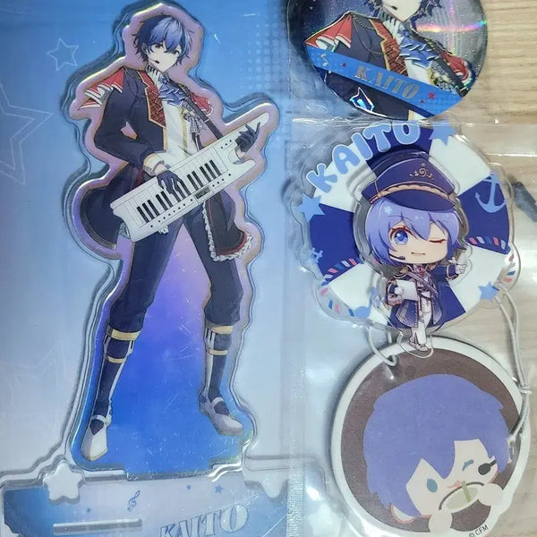 [BUNJANG] Kaito Acrylic Stand Keyring Badge Bundle Set / 카이토 아크릴 스텐드 키링 뱃지 일괄