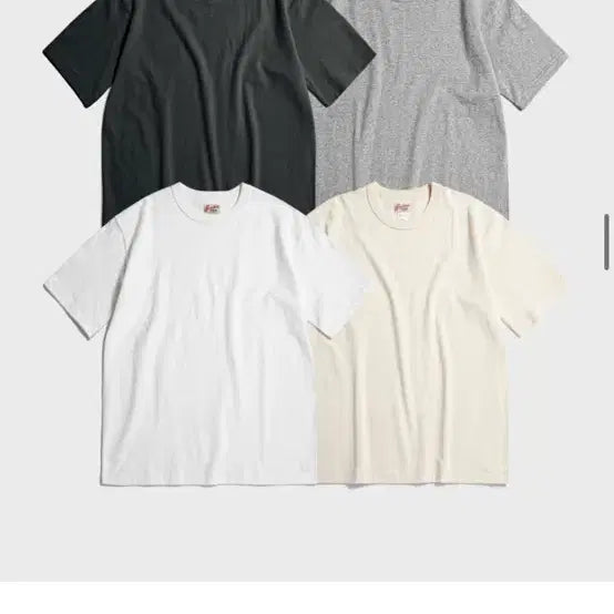 [BUNJANG] Bronson Loopwheel Tabulo T-Shirt - Apricot (Size L) / 브론슨 루프휠 타뷸로 티셔츠 L