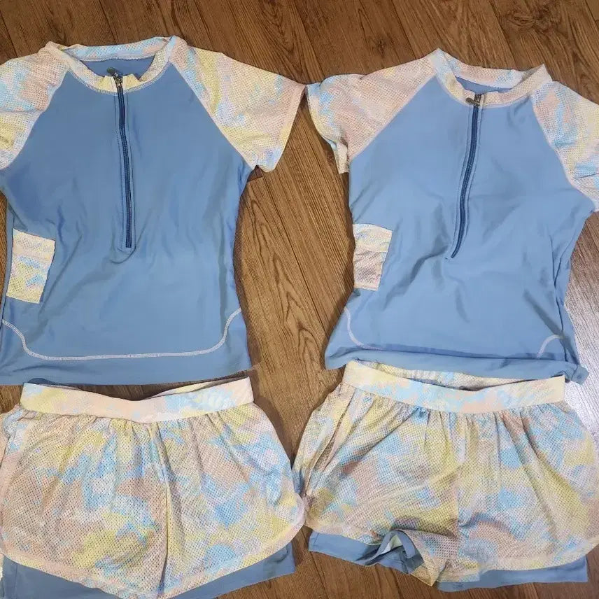 [BUNJANG] Women's Rash Guard Swimsuit Set XL / XL  래쉬가드 여성수영복 세트