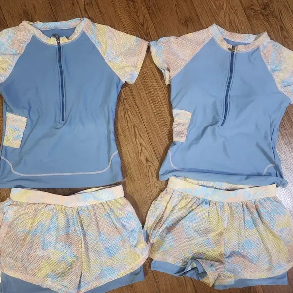 [BUNJANG] Women's Rash Guard Swimsuit Set XL / XL  래쉬가드 여성수영복 세트