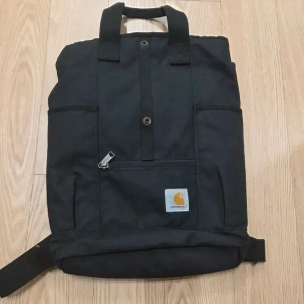 [BUNJANG] Carhartt Convertible 2-Way Tote Bag Black / 칼하트 컨버터블 2way 토트백