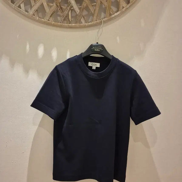 [BUNJANG] COS Navy Short Sleeve T-Shirt XS / COS 네이비 반팔티 XS