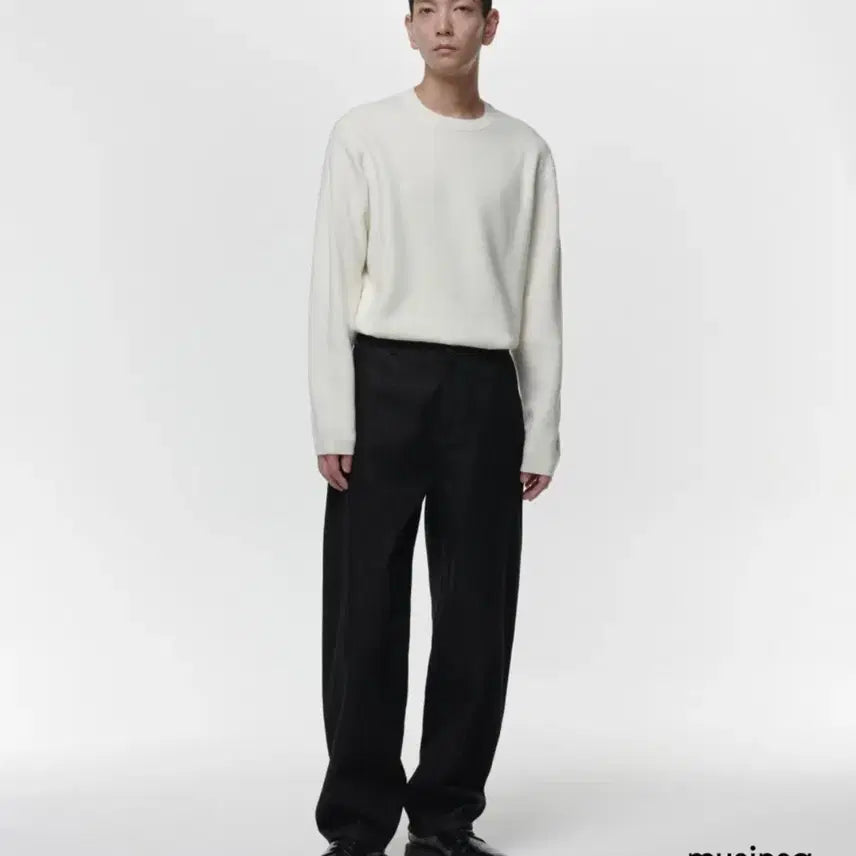 [BUNJANG] Musinsa Standard Twist Semi Balloon Denim Jeans / 무탠다드 트위스트 세미 벌룬 데님 28