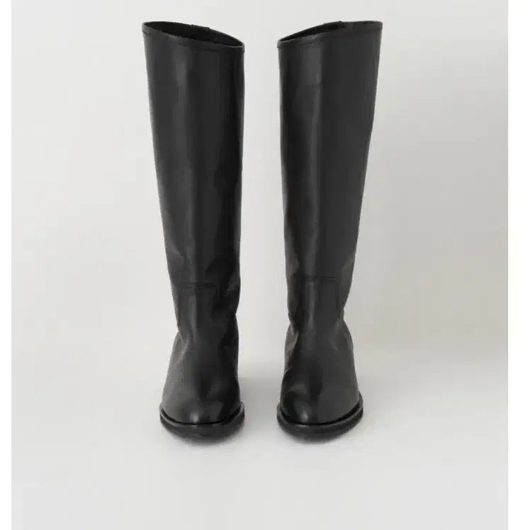 [BUNJANG] Yoonsul Shop Lambskin Long Boots Black Size 37 / 윤슬샵 롱부츠