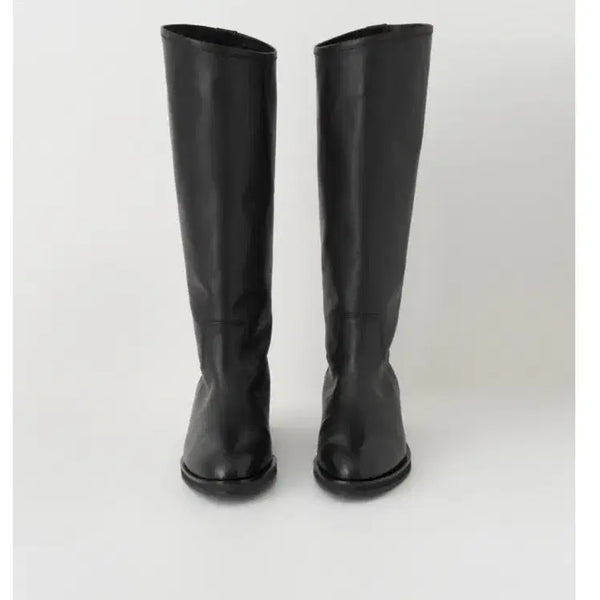[BUNJANG] Yoonsul Shop Lambskin Long Boots Black Size 37 / 윤슬샵 롱부츠