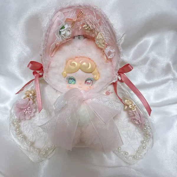 [BUNJANG] Lucky Draw BabyThree Rabbit V6 Secret Pink Doll / [정품](오늘만 이가격)최저가!! 럭키디어나이 밤토끼 티타임가든 v6 시크릿 핑크 투눈 현물