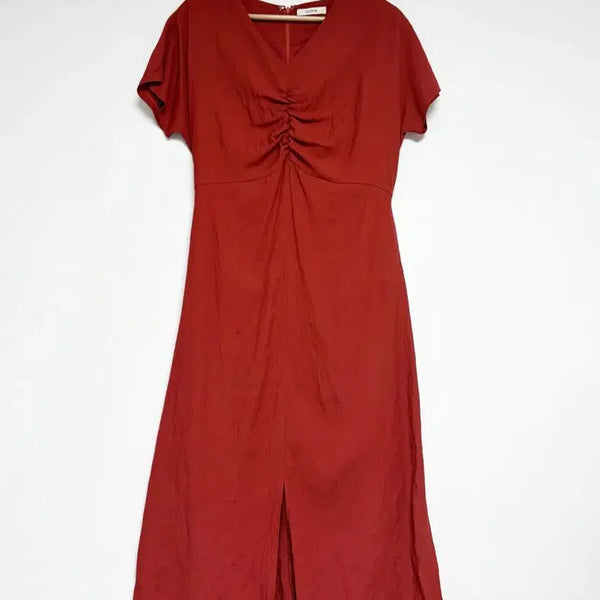 [BUNJANG] CLOVIS Shirring Long Dress / 클로비스 셔링 롱원피스